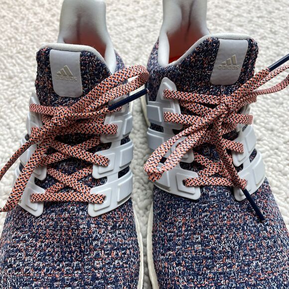 Adidas Blue Multicolor Ultra Boost 4.0 (BB6148) Women's Running Shoes Size 9 - Picture 8 of 16